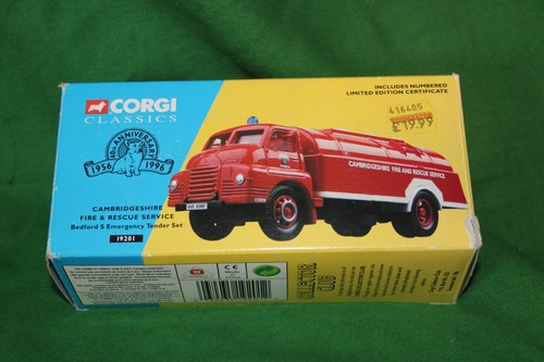 Corgi classics bedford fire - classics, s