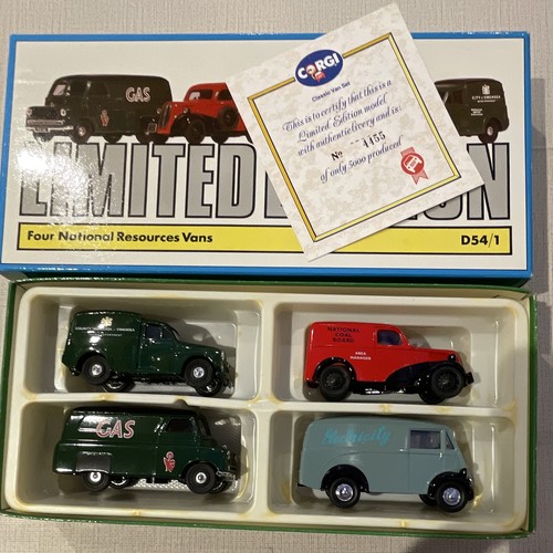 Corgi classics d54 - corgi, four