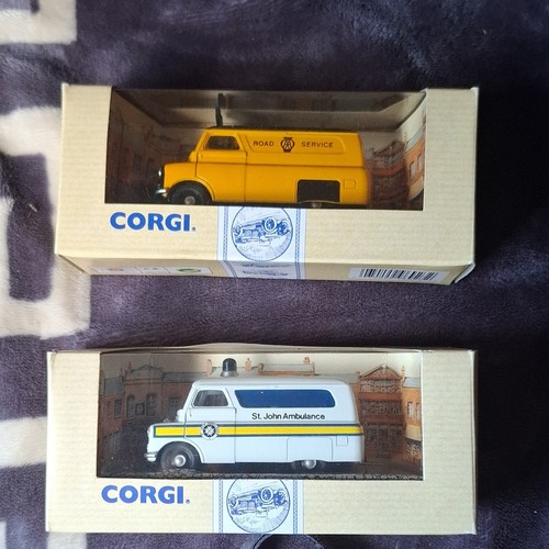 Corgi bedford van die - 2x,