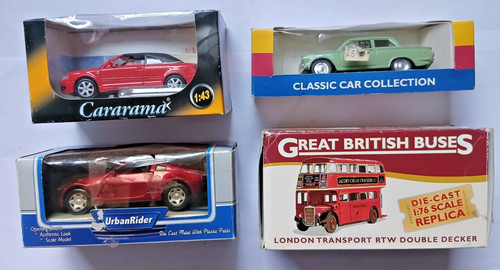 Diecast vehicles joblot - diecast, x4