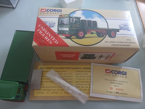 Corgi aec brewery flatbed - corgi,